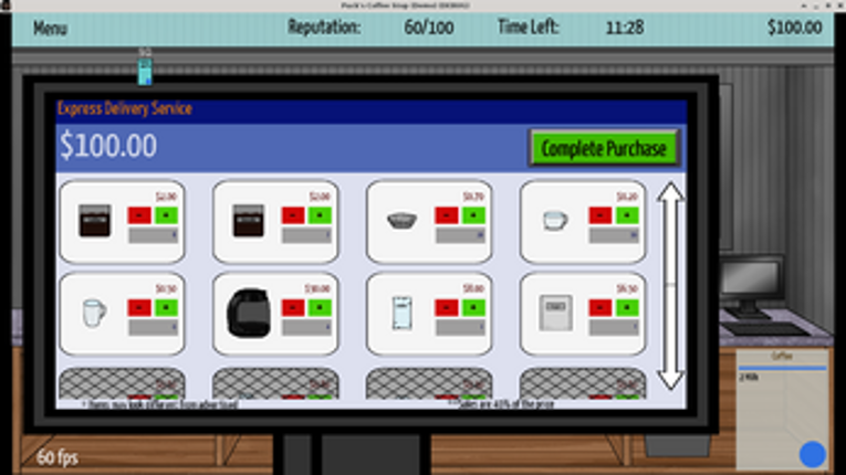 Puck's Coffee Stop (Demo) screenshot