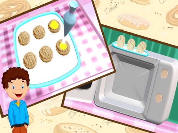 Sweet Cookies Maker 3D Cooking Game - Tasty biscuit cooking & baking with kitchen super chef screenshot