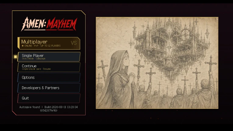 AMEN: MAYHEM screenshot