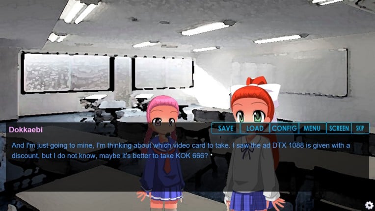 Crypto Girl The Visual Novel screenshot