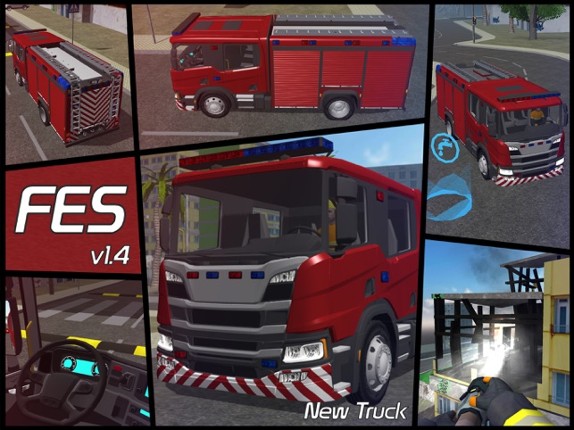 Fire Engine Simulator screenshot