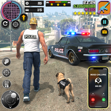 Police Car Chase Car Games Image