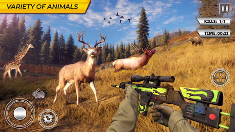 Wild Animal Hunting Games Gun screenshot