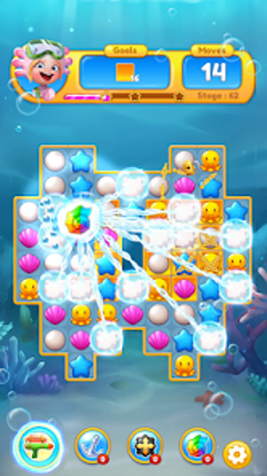 Ocean Friends : Match 3 Puzzle Image