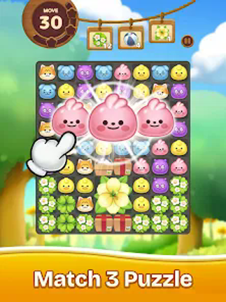 Candy Friends Forest : Match-3 screenshot