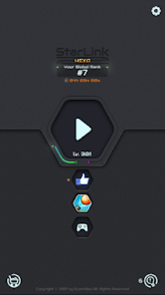 Hexa Star Link - Puzzle Game Image