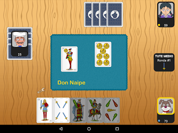 Tute Medio screenshot