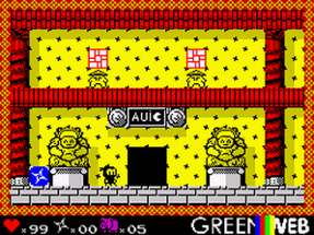 Ninjakul in the AUIC Temple (ZX Spectrum 128k) Image