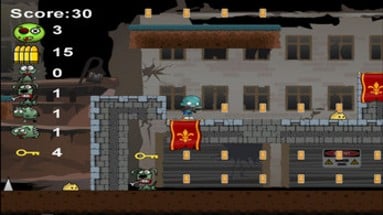 Zombie Feeder 2D Shooter/Platform Game Image