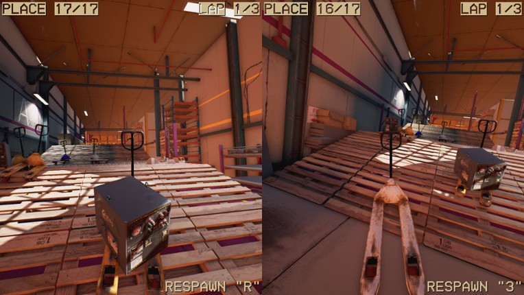 Pallet Jack Racing screenshot