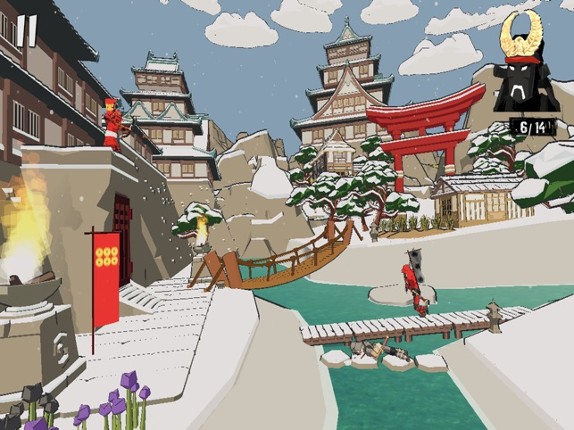 Samurai Archer:Siege Osaka HD screenshot