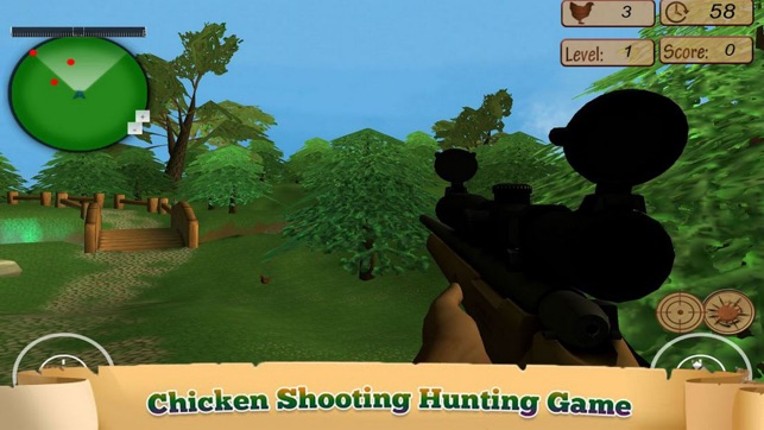 Sinper Chicken Shoot 3D screenshot