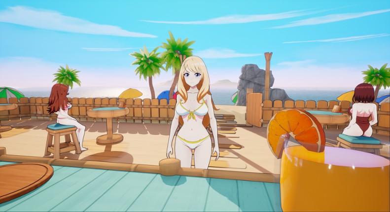 Waifu Beach Bar screenshot