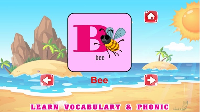 123 ABC Alphabet Kids Coloring Book Free - Phonics screenshot