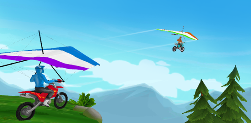 Airborne Motocross Game Cover