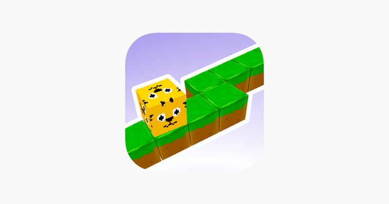 Animals Path - tap and flips cube to change lane Image