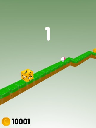 Animals Path - tap and flips cube to change lane Image