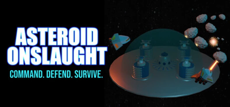 Asteroid Onslaught: Command. Defend. Survive. Image