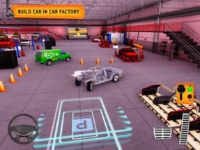 Car Factory Parking Image