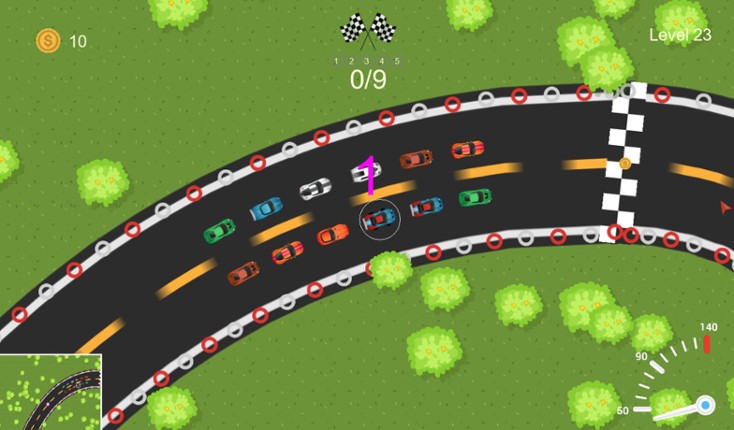 Extreme racing screenshot