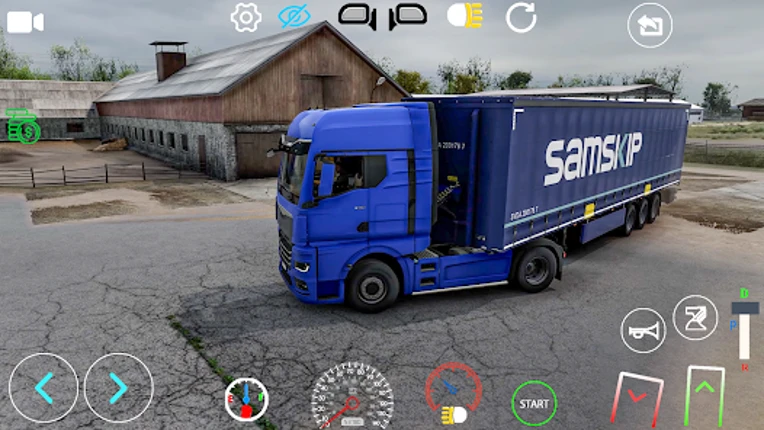 Transporter Truck Driver Games screenshot