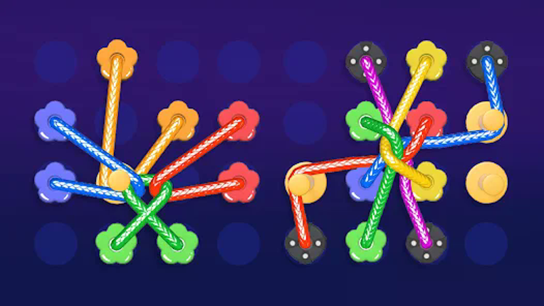 Tangled Line: Knot Twisted Image