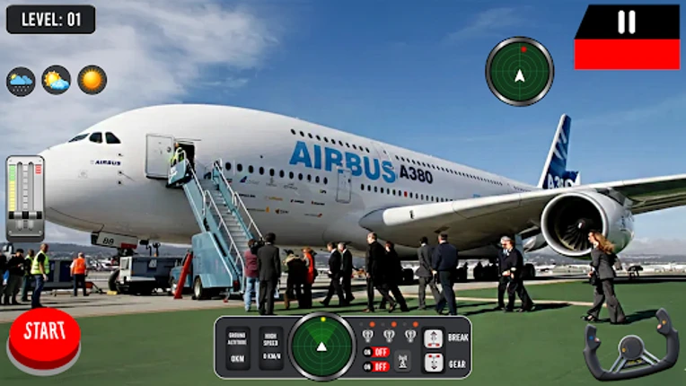 City Airplane Flight Simulator Image
