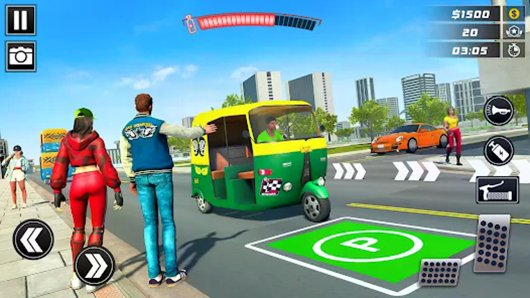 Tuk Tuk Car Racing screenshot