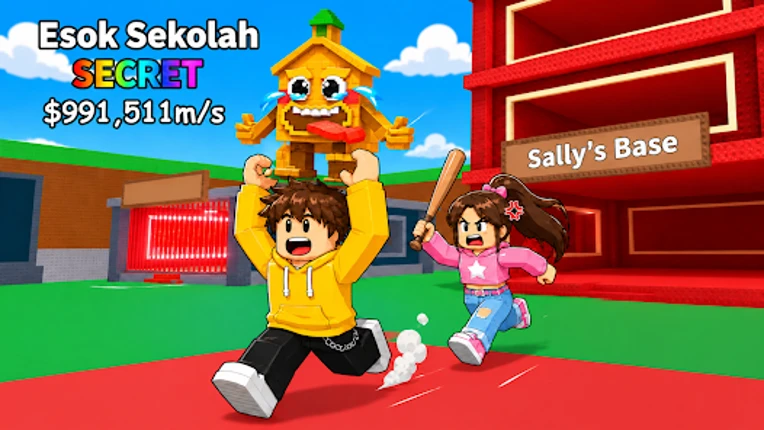 Escape Tsunami: Obby Run Image