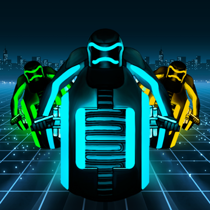 Neon Bike Battle Game Cover