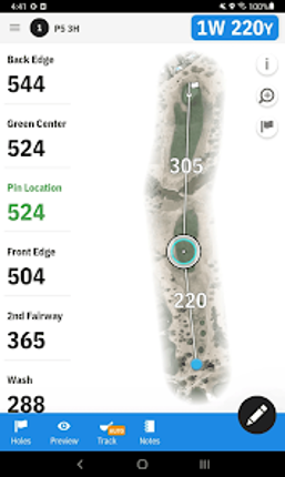 Golfshot Golf GPS RangeFinder screenshot
