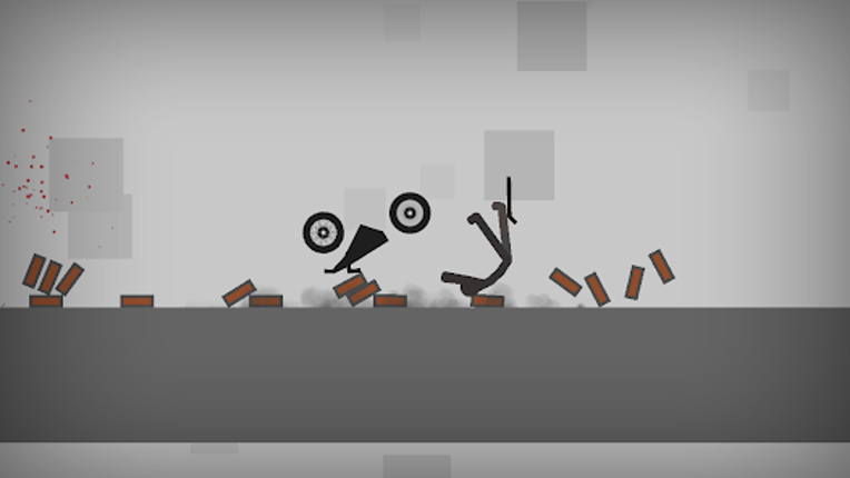 Stickman Dismounting Image