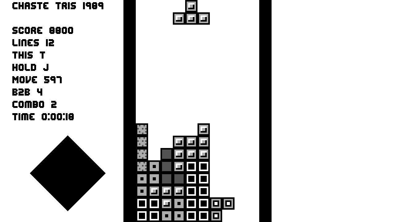 Games like Chaste Tris 1989