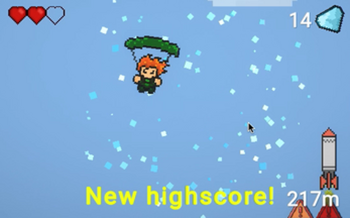 Cute Parachute screenshot