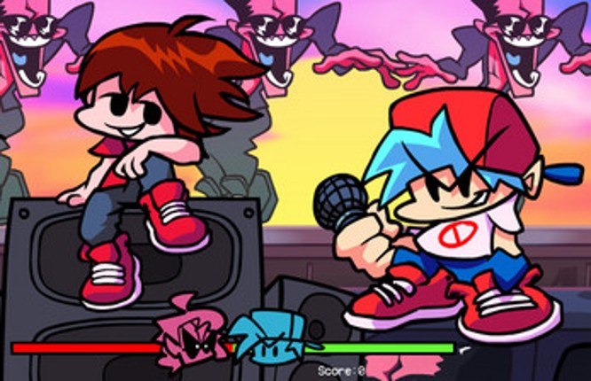 FNF - GenderBend BF and GF screenshot