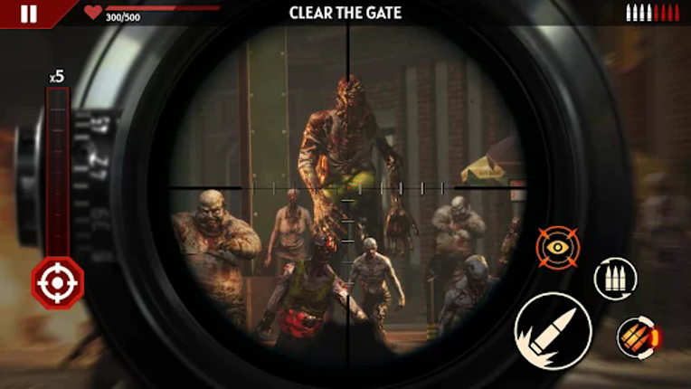 Sniper Zombie 3D Game Image