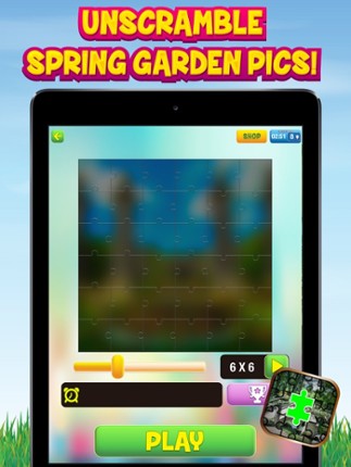 Garden Jigsaw Puzzle Game – Unscramble Beautiful Spring and Summer Landscape Pictures screenshot