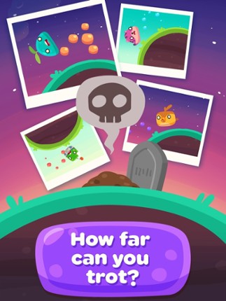 Glob Trotters - Endless Arcade Blobber screenshot