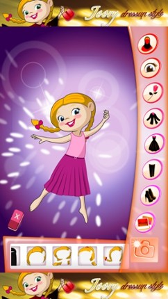 Joory Dress Up Style for girls لعبة تلبيس العروسة جوري للبنات screenshot
