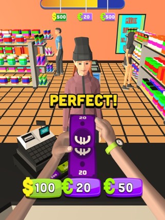 Money Count 3D Image