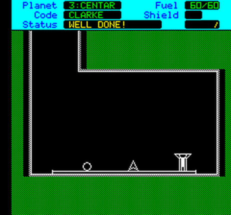 O-Thrust (Oric) screenshot