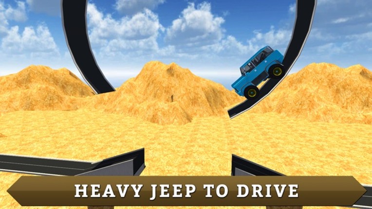 Offroad 4x4 Mountain Jeep – Mega Stunt Simulator Image