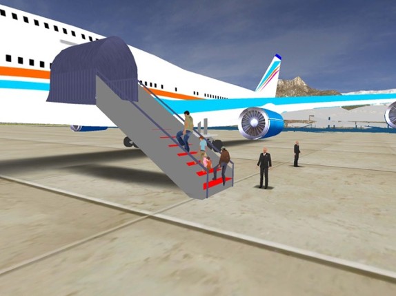 Real Plane Landing Simulator Image