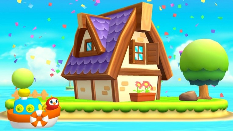 Shapes Builder - Educational tangram puzzle game for preschool children by Play Toddlers (Free Version) screenshot