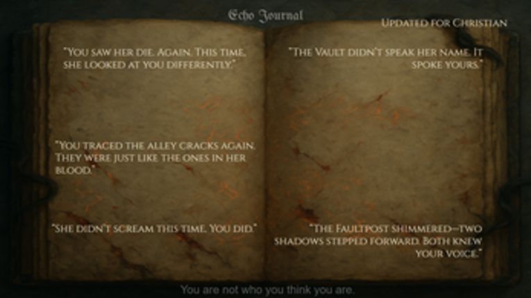 Shatterspine - A Memory-Horror TTRPG Image