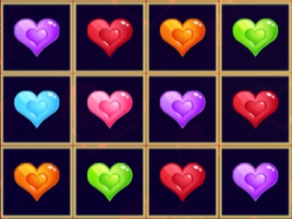 Sliding Hearts Match 3 Image