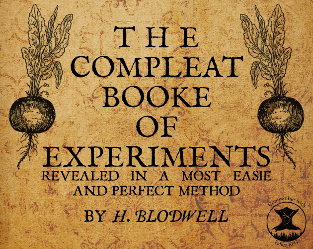 Games like The Compleat Booke of Experiments for Fallen RPG