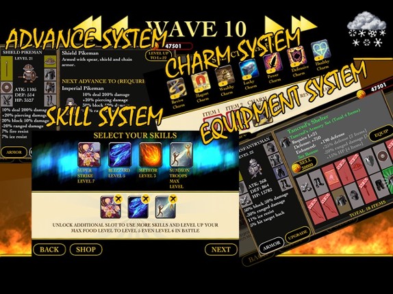 Viking Warrior vs Zombie Defense ACT TD - War of Chaos Silver Version screenshot