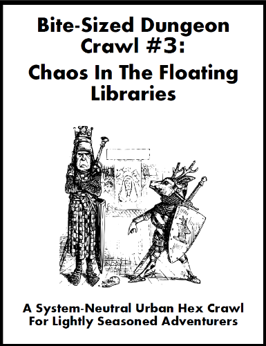 Games like Bite-Sized Dungeon Crawl #3 - Chaos In The Floating Libraries