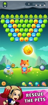 Bubble Shooter: Pop Pet Rescue screenshot